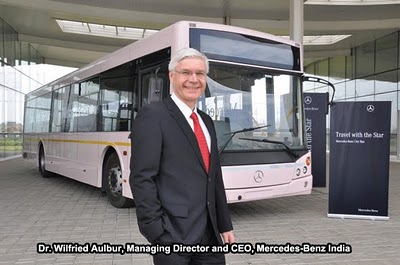 Mercedes Benz  India on Mercedes Benz Foraying Into Indian City Bus Segment   Motorindia