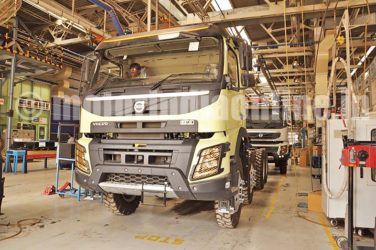Volvo FMX 440 8×4 i-shift tipper launched in India