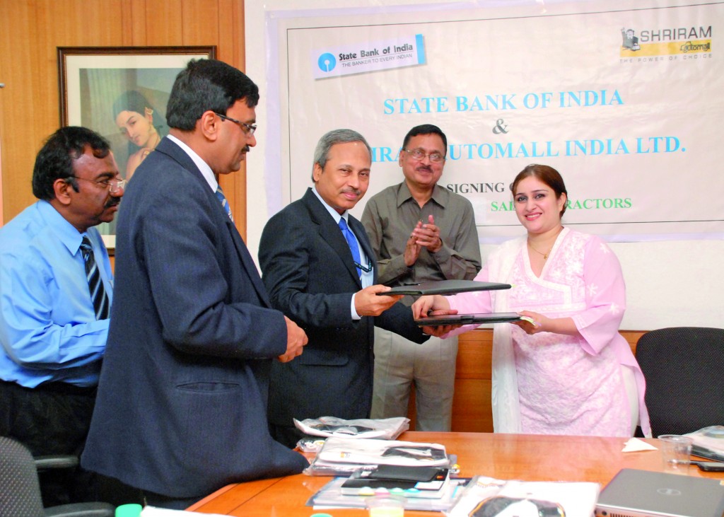 Shriram Automall ties up with SBI – Motorindia
