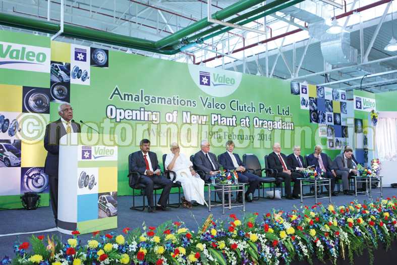 Amalgamations Valeo Clutch new facility at Oragadam inaugurated Motorindia