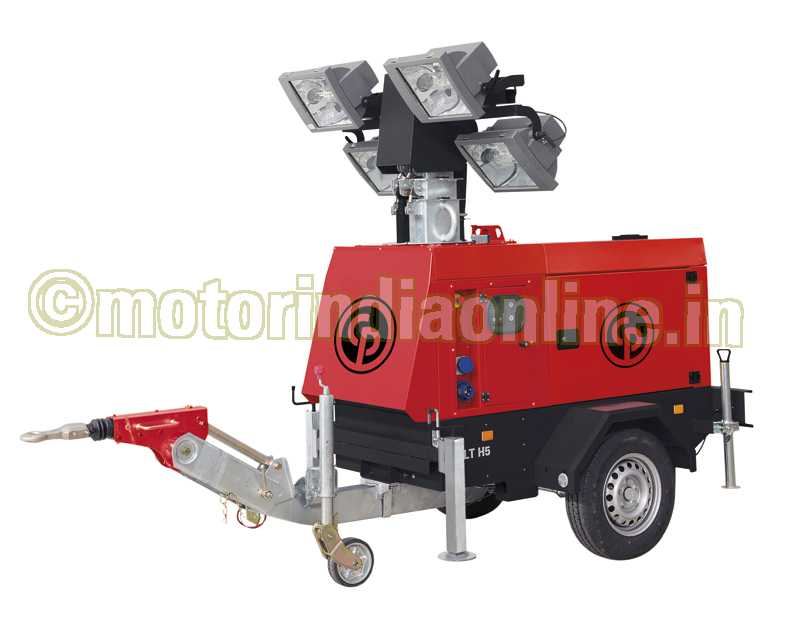 Chicago Pneumatic to launch multipurpose light towers Motorindia