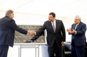 Mr. Ratan Tata and Mr. Cyrus Mistry along with Professor Lord Kumar Bhattacharyya