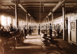 Production in the plant Hanover-Vahrenwald 1898, Produktion im Werk Hannover- Vahrenwald 1898,