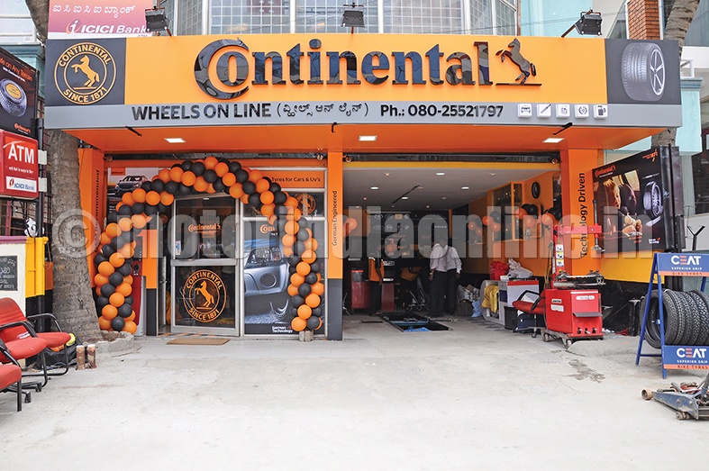 Continental Tyres opens third store in Bangalore Motorindia