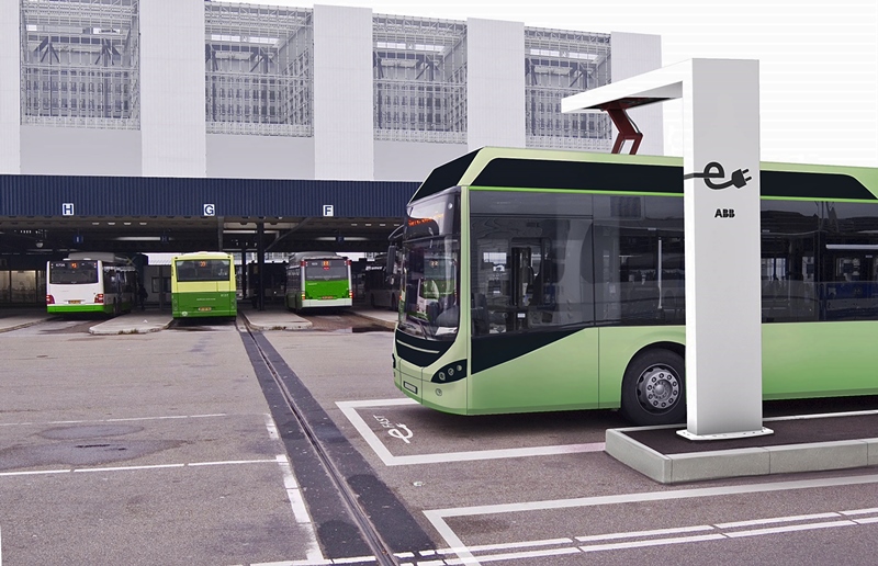 ABB launches automated fastcharging system for electric buses Motorindia
