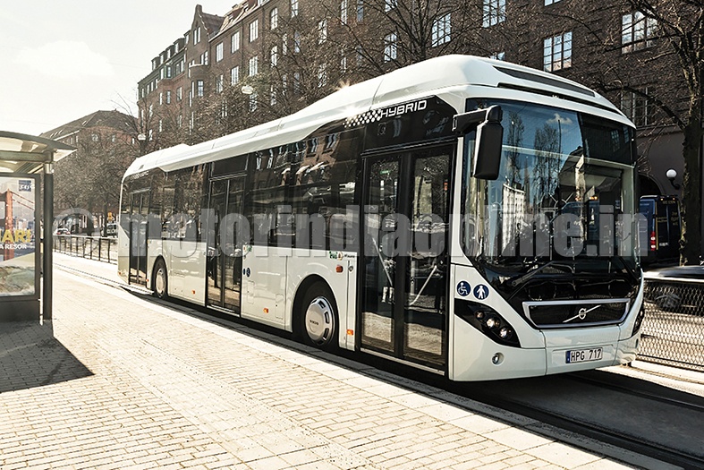 Volvo cheap hybrid bus