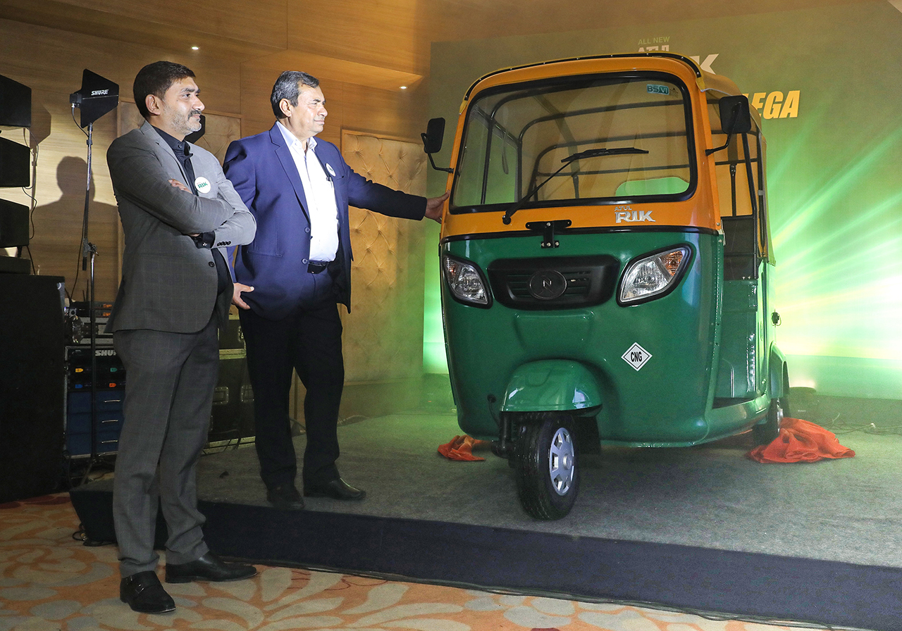 Atul Auto launches new RIK CNG autorickshaw Motorindia