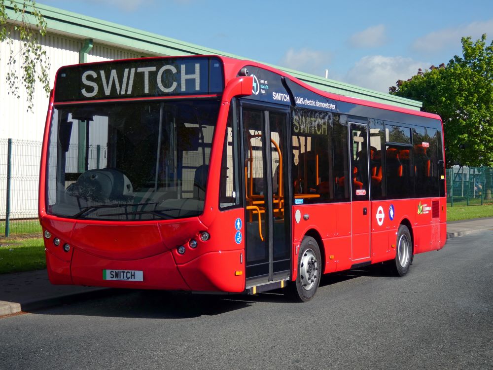 SWITCH Mobility delivers SWITCH Metrocity electric buses to Stagecoach