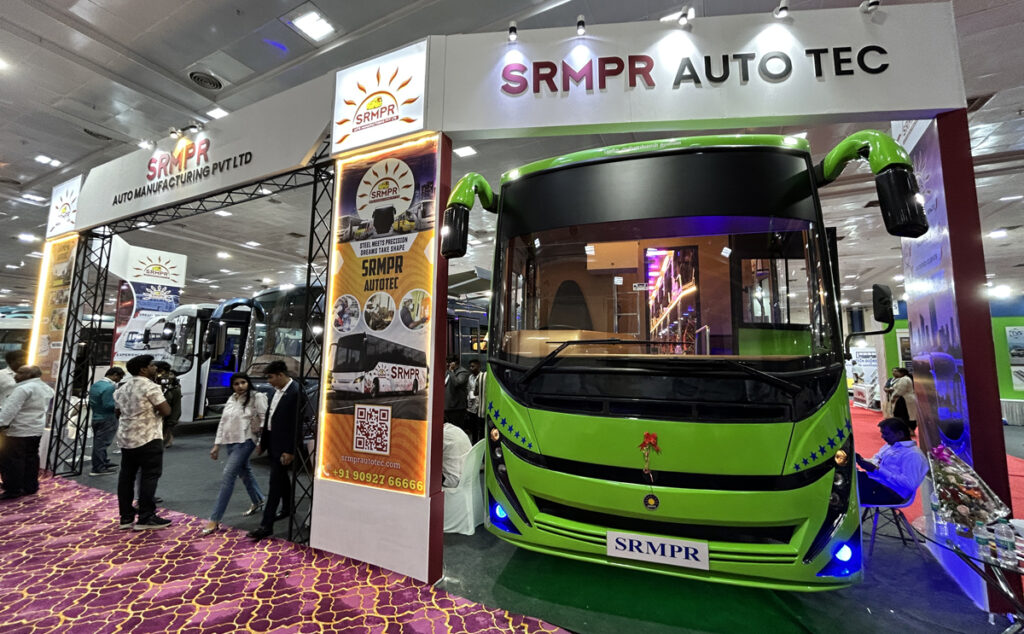 SRMPR Showcases Innovative Bus Models at Passenger Vehicle Expo 2.0 ...