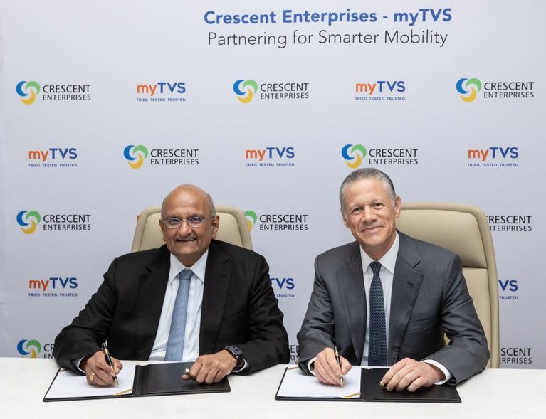 Mod R 425 myTVS Raises ₹425 Crore from Crescent Enterprises to Accelerate Growth ...